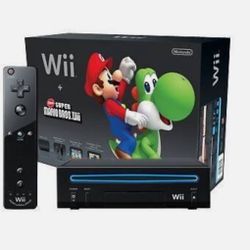 Brand New Unopened Mario Wii (black)