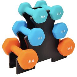 Dumbbell Set With Stand