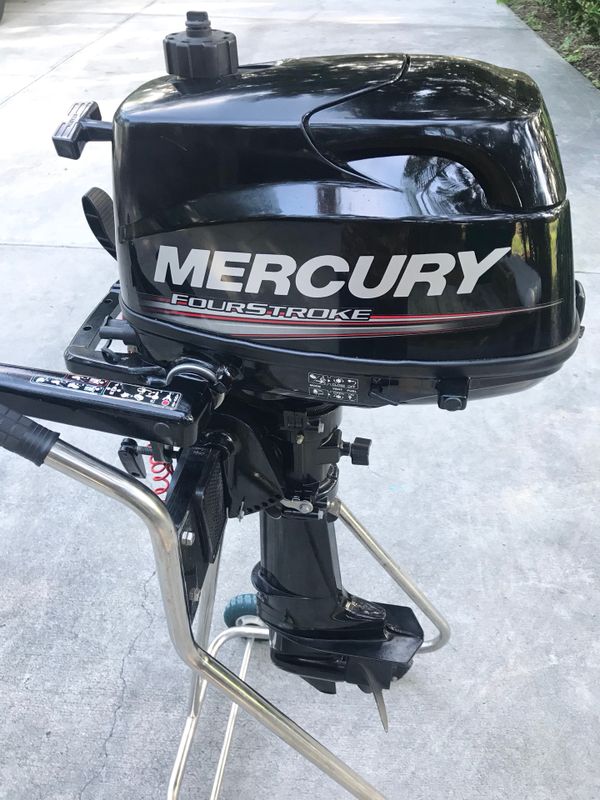 2013 Mercury 6hp 4 Stroke outboard boat motor for Sale in Naples, FL