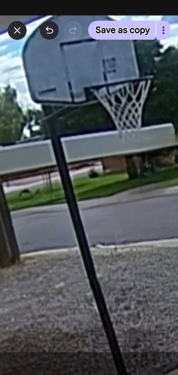 Basketball Rim & Back Board /Rim