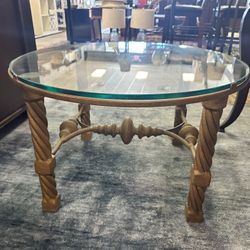 Round Glass Coffee Table