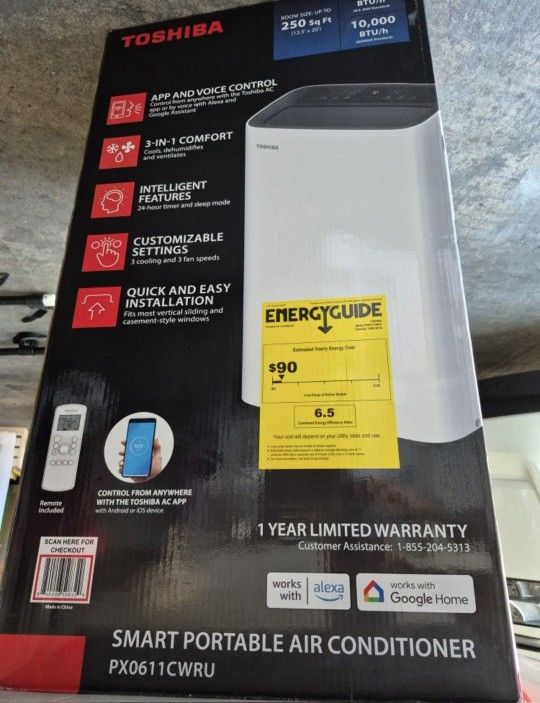 Toshiba Smart Portable Air Conditioner