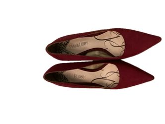 Burgundy Pumps Size 9 
