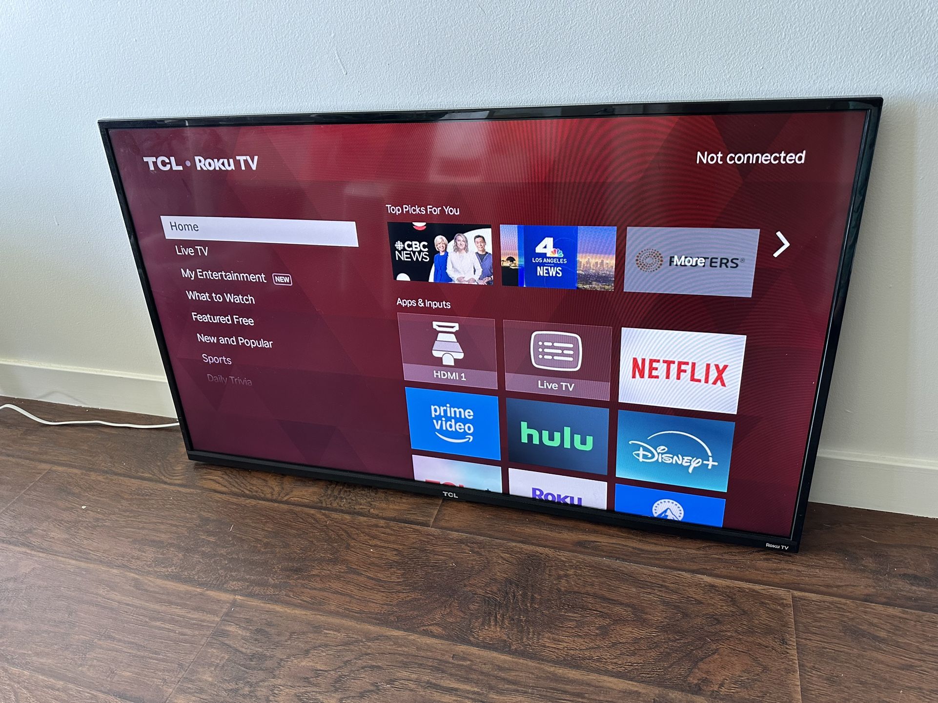 TV TCL 43 inch