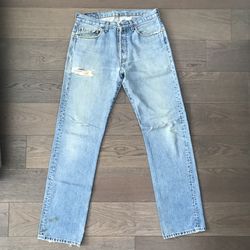 Vintage 90s Levi’s 501 denim jeans