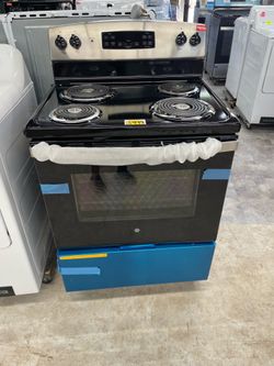 Ge new Electric stove 4 coils