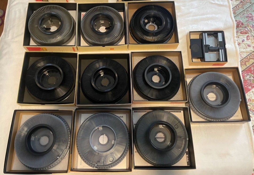 Kodak 760H Transvue Slide Carousels