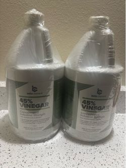 45% vinegar for cleaning etc