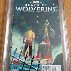 Death Of Wolverine Mile High Comics Variant