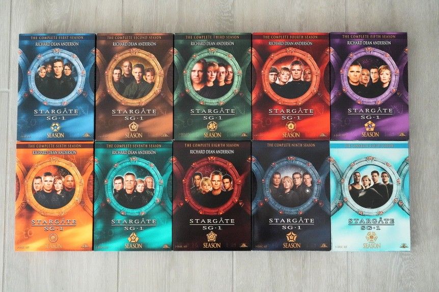 Stargate SG-1 TV Series Complete 10 Season DVD Collection