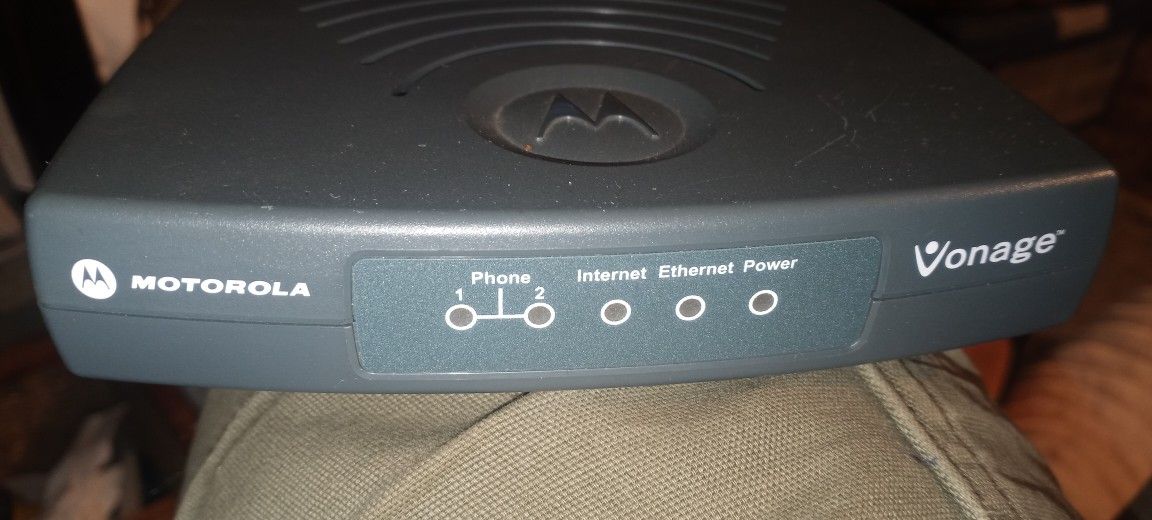 MOTOROLA VONAGE ROUTER