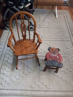 Solid Children's Rocking Chair