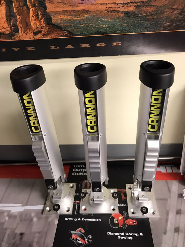 Cannon Adjustable Dual Axis Rod Holders for Sale in WA OfferUp