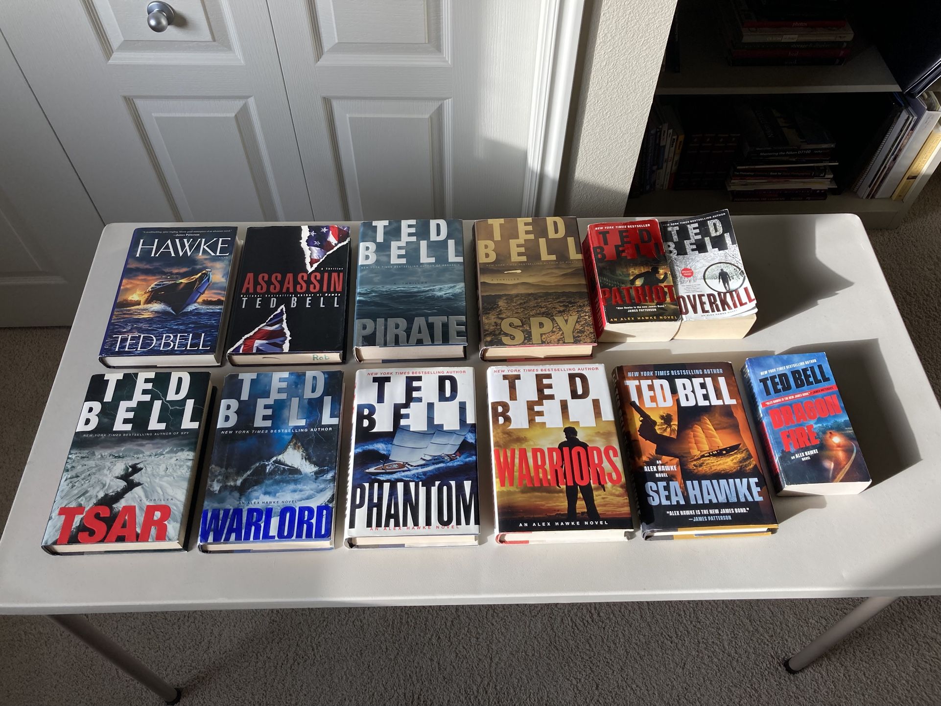 Ted Bell Alex Hawke Books Series 