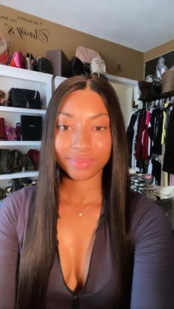 Foreign strandz 28 inch closure mink wig