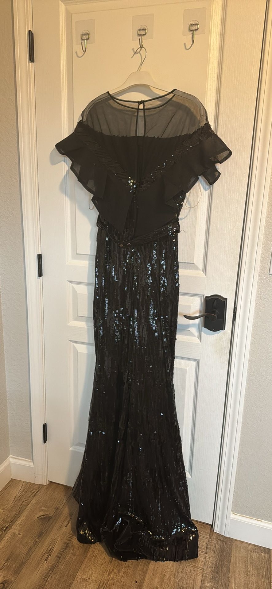 Black Sequin Dress