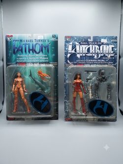 Top Cow Michael Turner's Fathom & Witchblade Series II Action Figure Bundle - Moore Action Collectibles