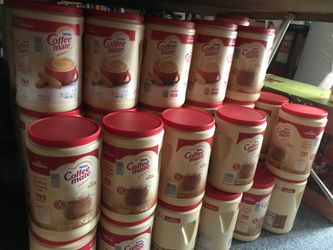 Free empty dairy creamer containers