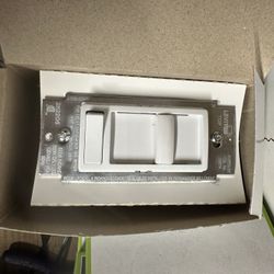 Leviton 6674-10W SureSlide Dimmer Switch For Incandescent, CFL and LED White