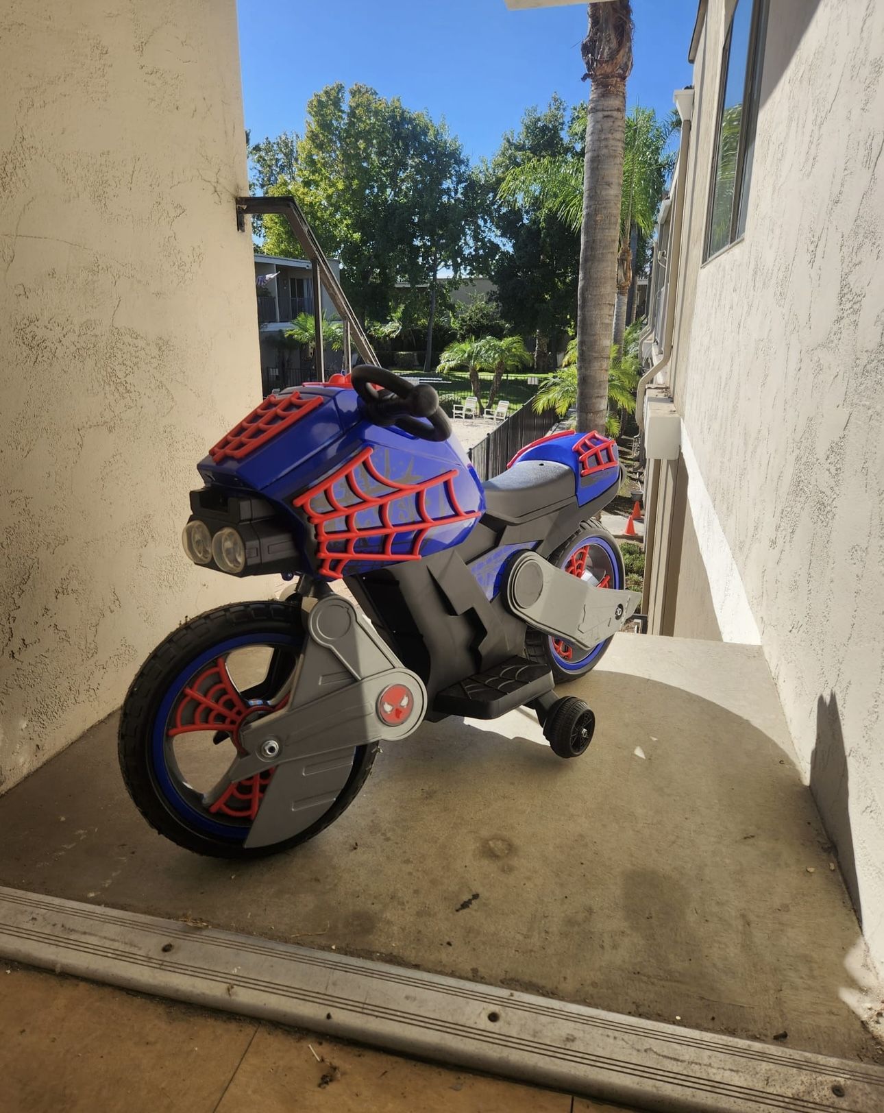 Spiderman motorcycle