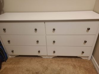 White dresser