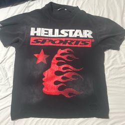 Hellstar shirt black and red size L