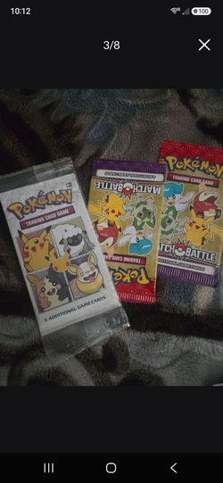 Match battles packs POKÉMON x3
