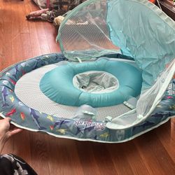 Baby Float Swims Way