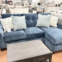 New 90” Chaise Sofa — REVERSIBLE 