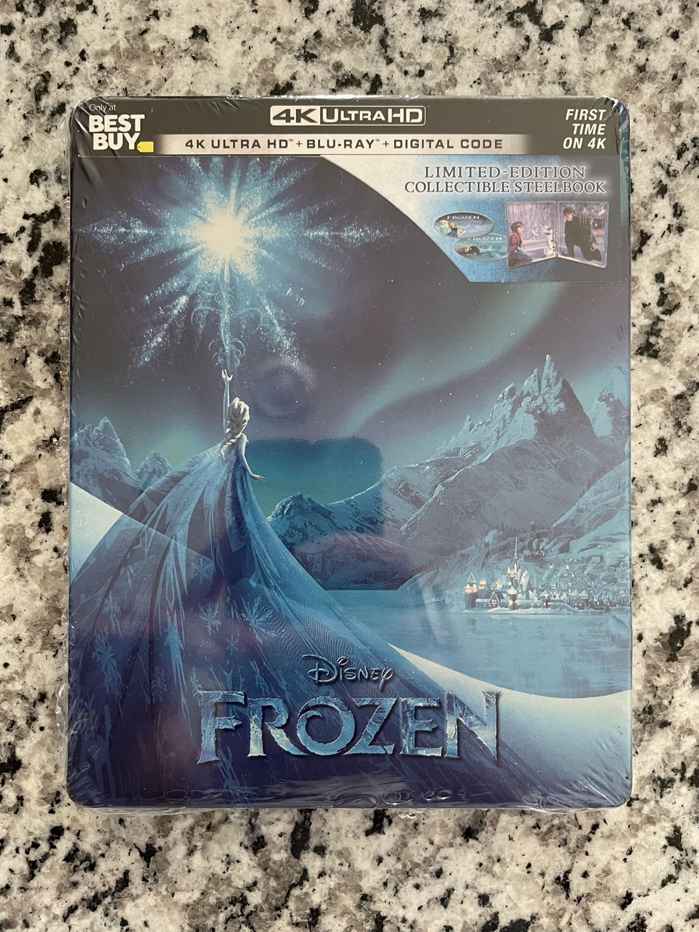 Frozen 4K Bluray Steelbook