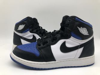 Nike Air Jordan 1 Retro High Royal Toe GS 2020 Youth Size 6Y 