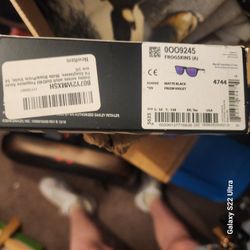 Oakley Frogskin Matte Black Prism Violet Sunglasses 