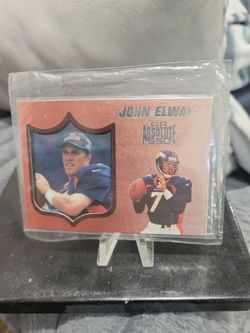 John Elway playoff absolute ssd football card