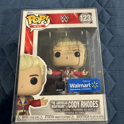 Cody Rhodes WWE Funko Pop Walmart Exclusive 