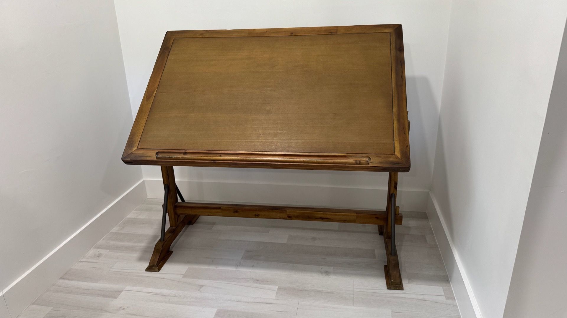 World Market Drafting Desk Solid Wood