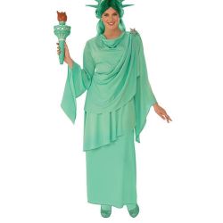 Rubies Women's Classic Statue Of Liberty Adult Costume  Parties And Halloween, As Shown, Large. Torch not included.. retails at $30 .   Will ship . Or
