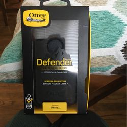 Used Defender Otter Box For iPhone X