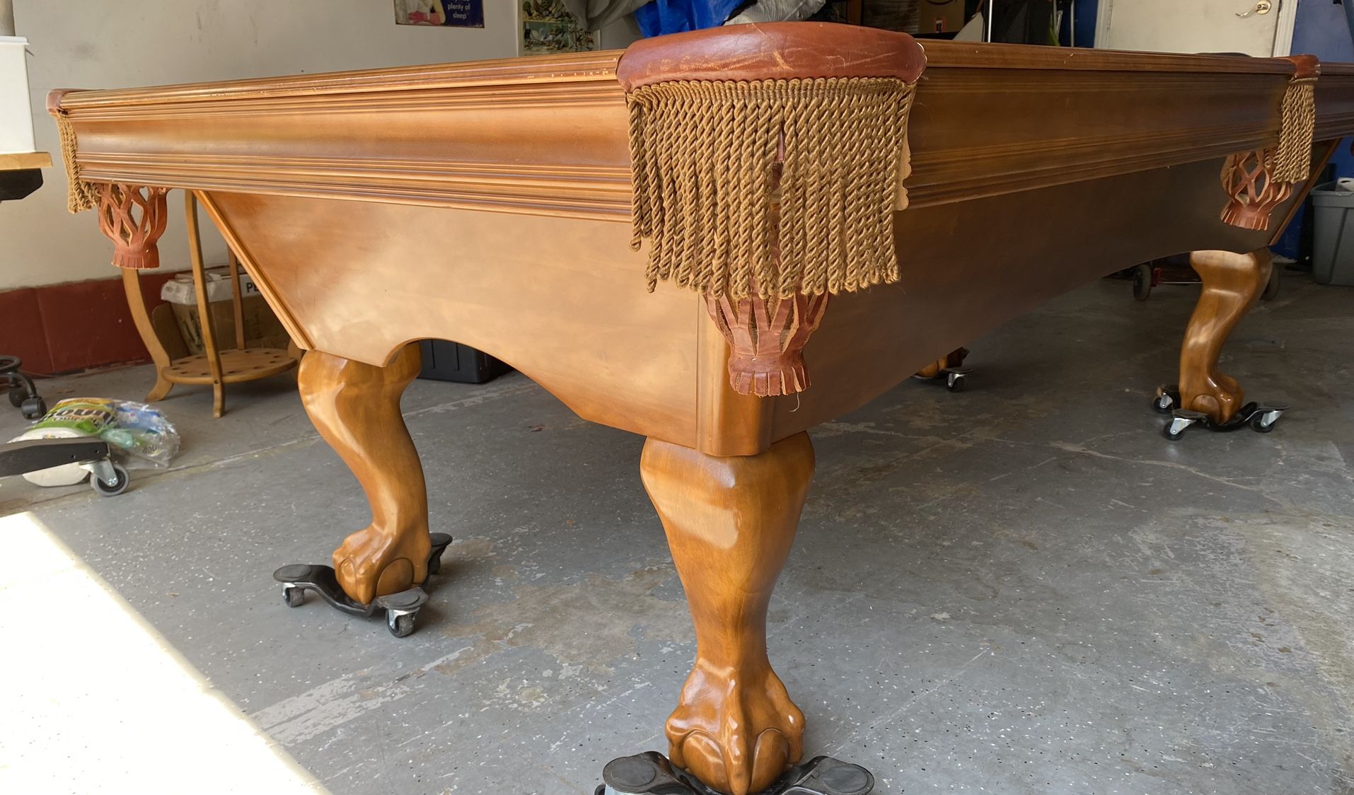 Pool Table 8ft Brunswick New Felt Color Of Choice Free Delivery