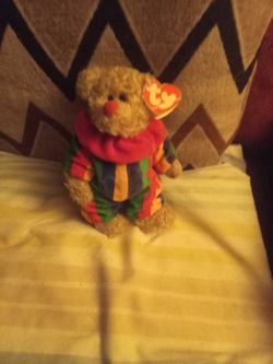 Beanie Baby Piccadilly The Clown