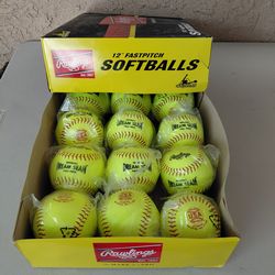 RAWLINGS USA Official 12" Softballs