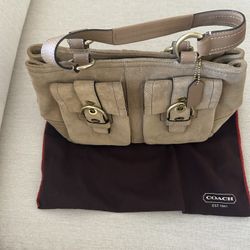 Coach Tan Bag