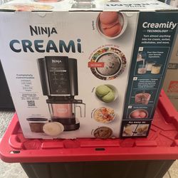 NEW! Ninja Creami , makes ice cream, smoothies, frozen drinks , gelato, and more ,never opened the box