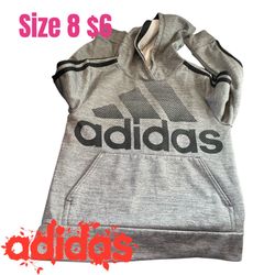 ADIDAS SWEATER GREAT CONDITION BOYS SIZE 8 ❤️❤️M18 042426