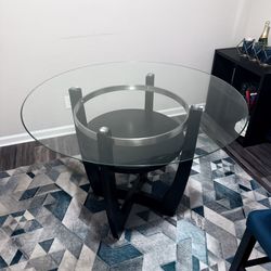Glass Table And Chairs