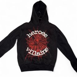 Spider Worldwide Men's Black Hoodie(37311)64