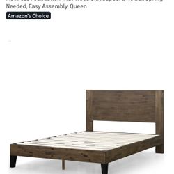 USED Queen Bed Frame & Mattress From Spare Room