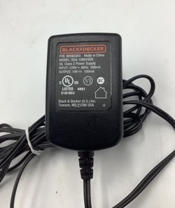 Black and Decker Genuine OEM Replacement Charger, 90593303