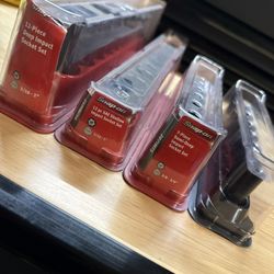 NEW Snap-on 3/8" Drive Impact Socket Master Collection - SAE & Metric (38-Pcs)