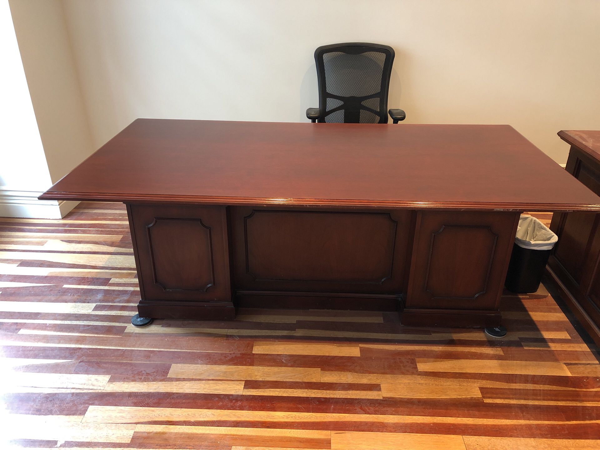 Sold Wood Desk. I have 4 of these and am selling for 100 each.