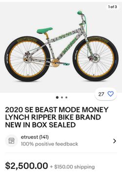 Money Lynch Beast Mode Ripper SE Bike for Sale in Las Vegas, NV